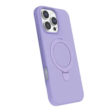 İphone 16 Pro Regal Magsafe Standlı Kapak - Lila