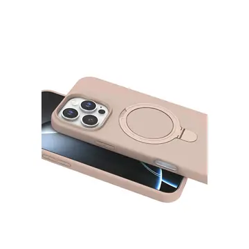 İphone 16 Pro Regal Magsafe Standlı Kapak - Çöl Titanyum