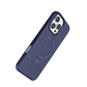 İphone 16 Pro Max Regal Magsafe Standlı Kapak - Lacivert