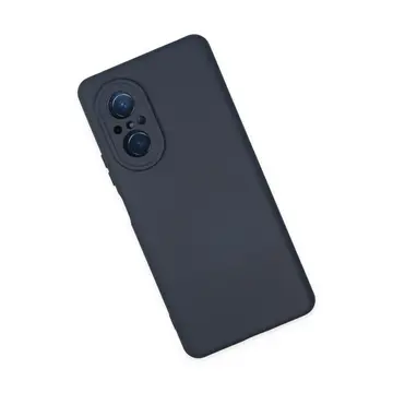 Newface Huawei Nova 9 Se Kılıf Nano İçi Kadife Silikon - Lacivert
