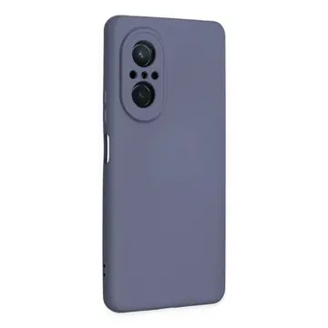 Newface Huawei Nova 9 Se Kılıf Nano İçi Kadife Silikon - Gri