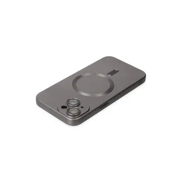 İphone 14 Plus Kılıf Moshi Lens Magneticsafe Silikon - Füme