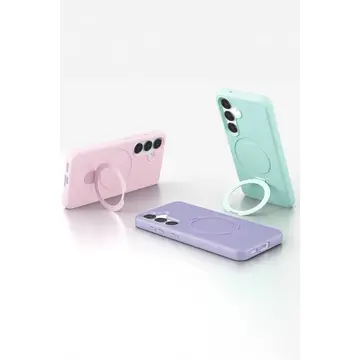 Samsung Galaxy S25 Regal Magsafe Standlı Kapak - Çöl Titanyum