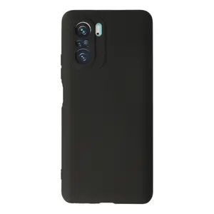 Xiaomi Poco F3 Kılıf First Silikon - Siyah