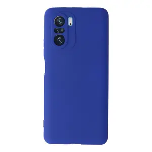 Xiaomi Poco F3 Kılıf First Silikon - Lacivert