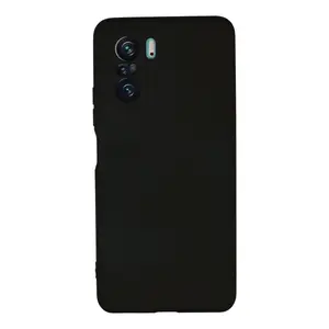 Xiaomi Poco F3 Kılıf Nano İçi Kadife Silikon - Siyah