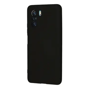 Xiaomi Poco F3 Kılıf Nano İçi Kadife Silikon - Siyah