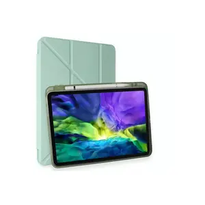 Newface Apple İpad Air 4 10.9 Kılıf Kalemlikli Mars Tablet Kılıfı - Açık Yeşil