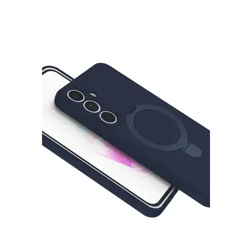 Samsung Galaxy S25 Fe Regal Magsafe Standlı Kapak - Lacivert