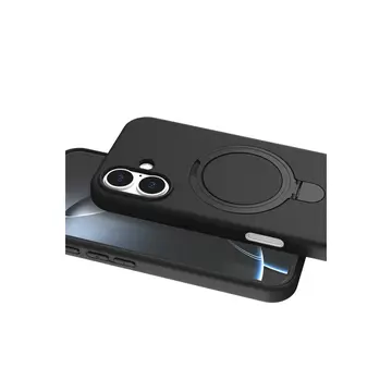 İphone 17 Regal Magsafe Standlı Kapak - Siyah