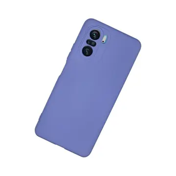Xiaomi Poco F3 Kılıf Nano İçi Kadife Silikon - Lila
