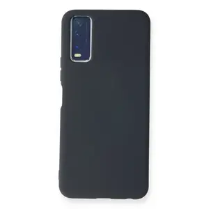Vivo Y11s Kılıf Nano İçi Kadife Silikon - Lacivert