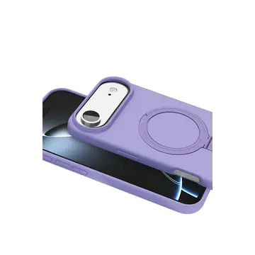İphone 17 Air Regal Magsafe Standlı Kapak - Lila