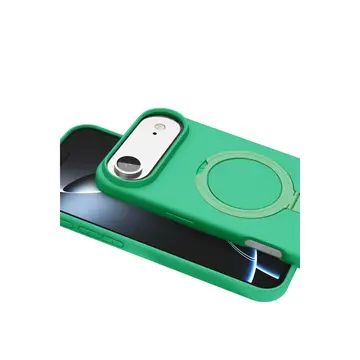İphone 17 Air Regal Magsafe Standlı Kapak - Yeşil
