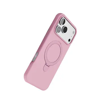 Newface Apple İphone 17 Pro Max Regal Magsafe Standlı Kapak - Açık Pembe