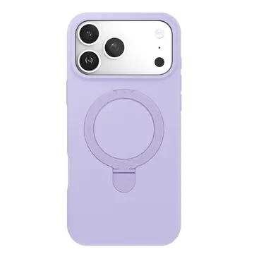 İphone 17 Pro Max Regal Magsafe Standlı Kapak - Lila