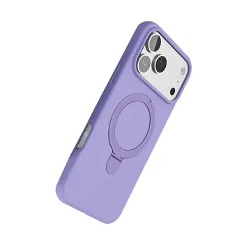İphone 17 Pro Max Regal Magsafe Standlı Kapak - Lila