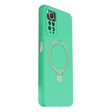 Xiaomi Redmi Note 12 Pro 4g Regal Magsafe Standlı Kapak - Yeşil