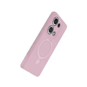 Xiaomi Redmi Note 13 Pro 4g Regal Magsafe Standlı Kapak - Açık Pembe