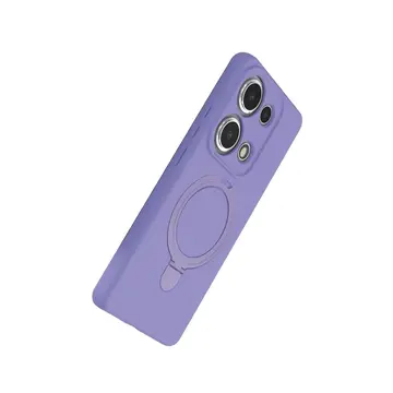 Xiaomi Redmi Note 13 Pro 4g Regal Magsafe Standlı Kapak - Lila