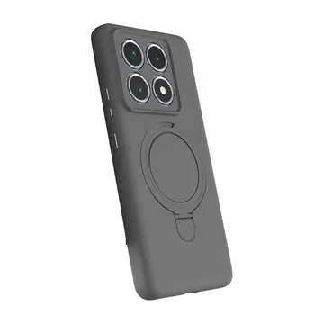 Xiaomi Mi 14t Pro Regal Magsafe Standlı Kapak - Titan Gri