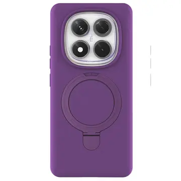 Xiaomi Redmi Note 14 Pro 4g Regal Magsafe Standlı Kapak - Derin Mor