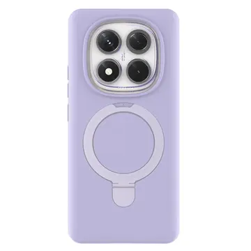 Xiaomi Redmi Note 14 Pro 4g Regal Magsafe Standlı Kapak - Lila