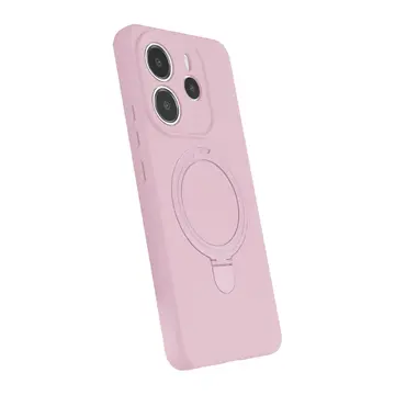 Xiaomi Redmi Note 14 4g Regal Magsafe Standlı Kapak - Açık Pembe