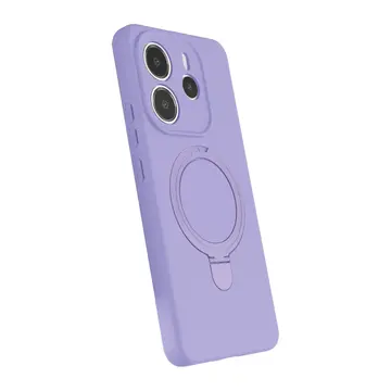Xiaomi Redmi Note 14 4g Regal Magsafe Standlı Kapak - Lila