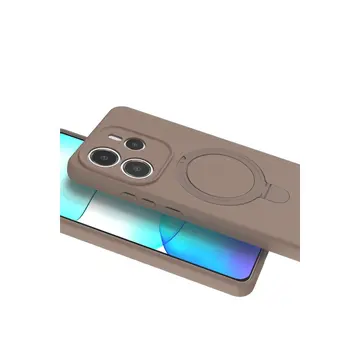 Xiaomi Redmi Note 14 4g Regal Magsafe Standlı Kapak - Çöl Titanyum
