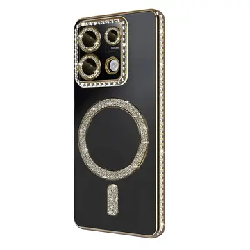 Xiaomi Redmi 13c Joke Simli Magneticsafe Kılıf - Gold