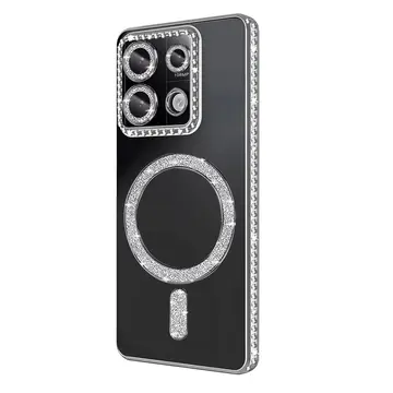 Xiaomi Redmi 13c Joke Simli Magneticsafe Kılıf - Gümüş