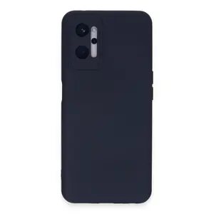 Realme 9i 4g Kılıf Nano İçi Kadife Silikon - Lacivert