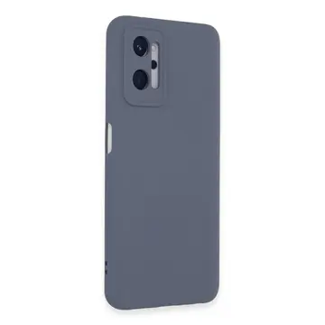Realme 9i 4g Kılıf Nano İçi Kadife Silikon - Gri