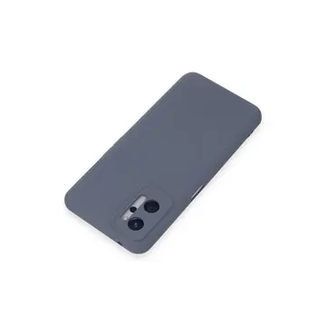 Realme 9i 4g Kılıf Nano İçi Kadife Silikon - Gri