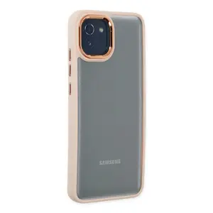 Samsung Galaxy A03 Kılıf Dora Kapak - Pudra