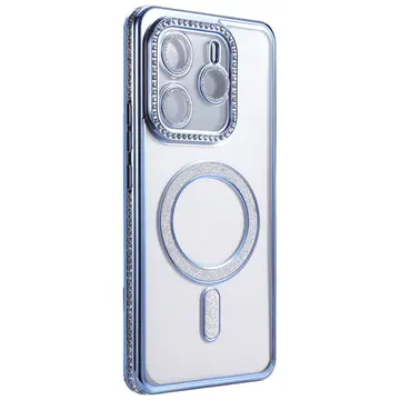 Xiaomi Redmi Note 14 4g Joke Simli Magneticsafe Kılıf - Mavi