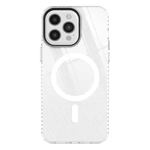 İphone 12 Pro Max Kılıf Beta Magneticsafe Silikon - Şeffaf