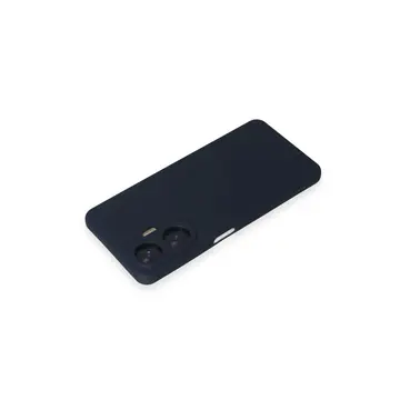 Realme C55 Kılıf Nano İçi Kadife Silikon - Lacivert