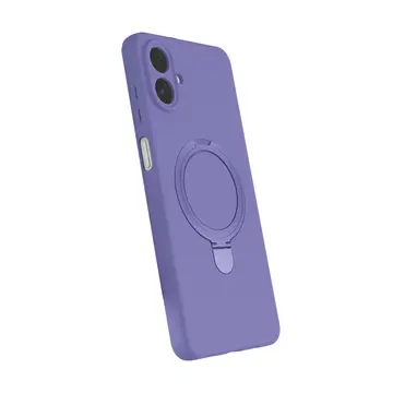 Samsung Galaxy A07 4g Regal Magsafe Standlı Kapak - Lila