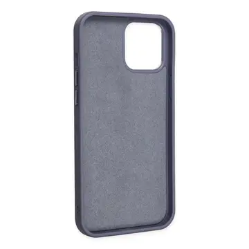 İphone 12 Pro Max Kılıf Asya Deri Silikon - Mor