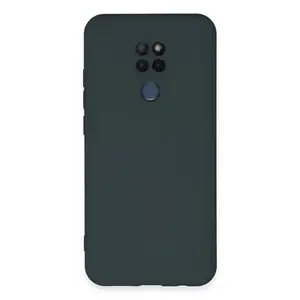 General Mobile Gm 20 Kılıf Nano İçi Kadife Silikon - Koyu Yeşil