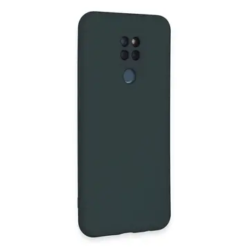 General Mobile Gm 20 Kılıf Nano İçi Kadife Silikon - Koyu Yeşil