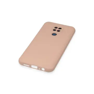 General Mobile Gm 20 Kılıf Nano İçi Kadife Silikon - Pudra
