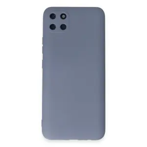 Realme C11 Kılıf Nano İçi Kadife Silikon - Gri
