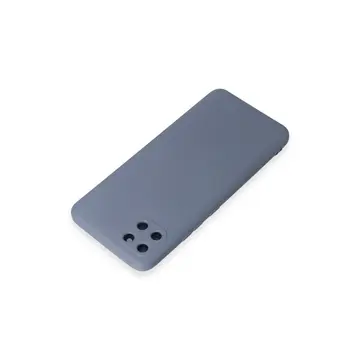 Realme C11 Kılıf Nano İçi Kadife Silikon - Gri