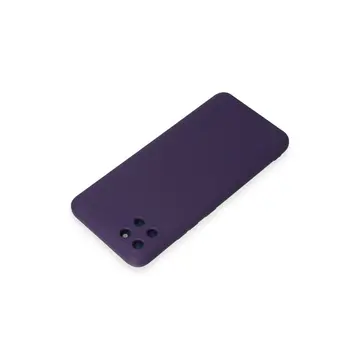 Realme C11 Kılıf Nano İçi Kadife Silikon - Mor
