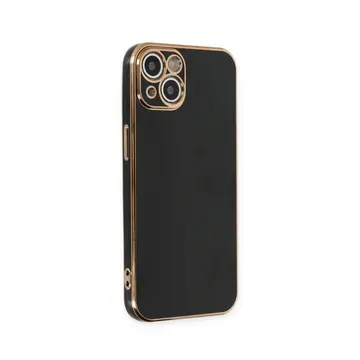 İphone 15 Kılıf Volet Silikon - Siyah