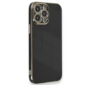 İphone 15 Pro Kılıf Volet Silikon - Siyah