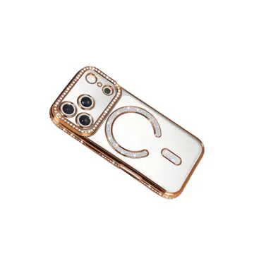 İphone 17 Pro Max Joke Simli Magneticsafe Kılıf - Turuncu